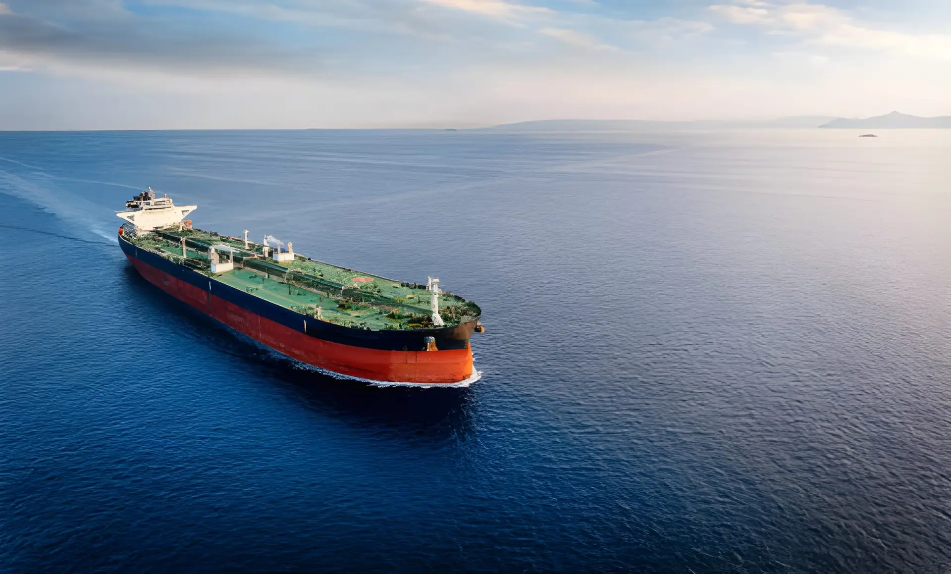 JSF Logistics oil tanker at global terminal — energy logistics and tank farm operations