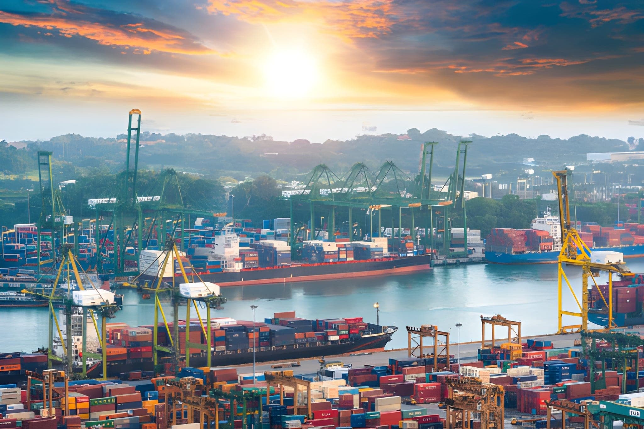 JSF Logistics tank farm at Port of Jurong, Singapore